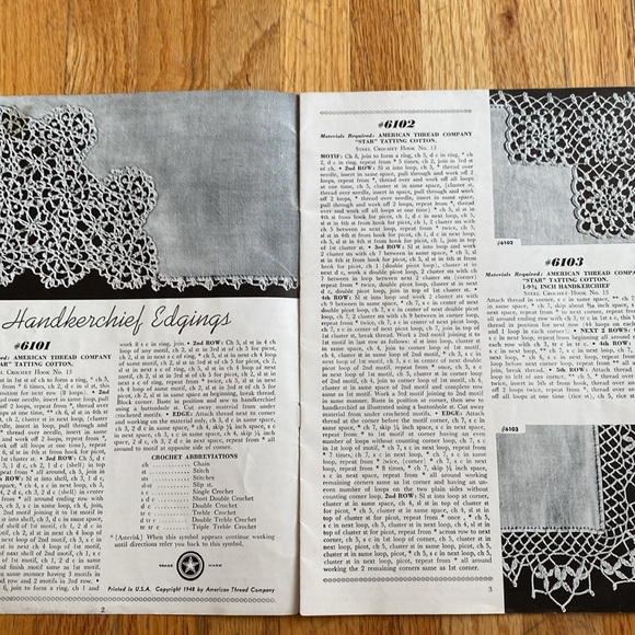 Handkerchief Edgings - Picture 2 of 4